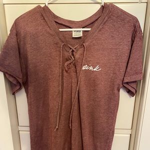 oversized cute shirt from pink